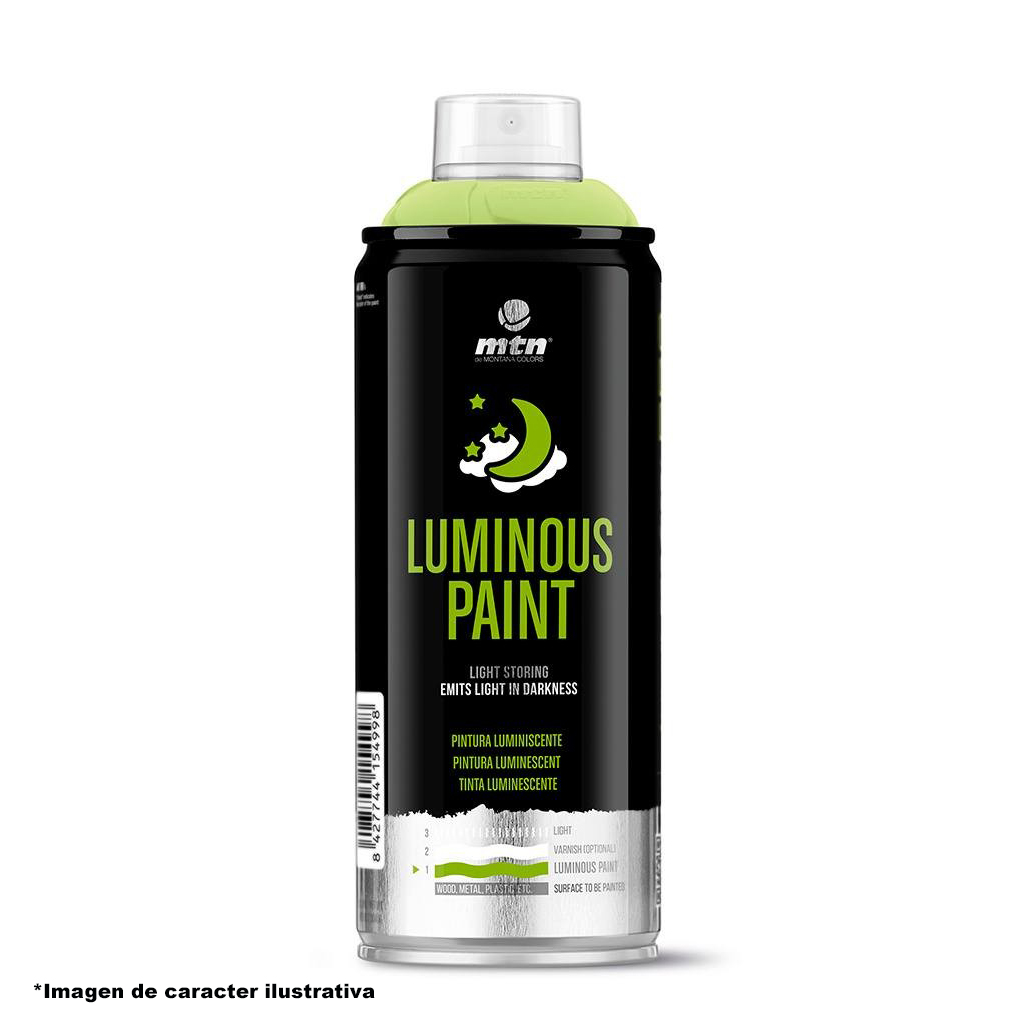 Spray pintura luminiscente Montana Pro